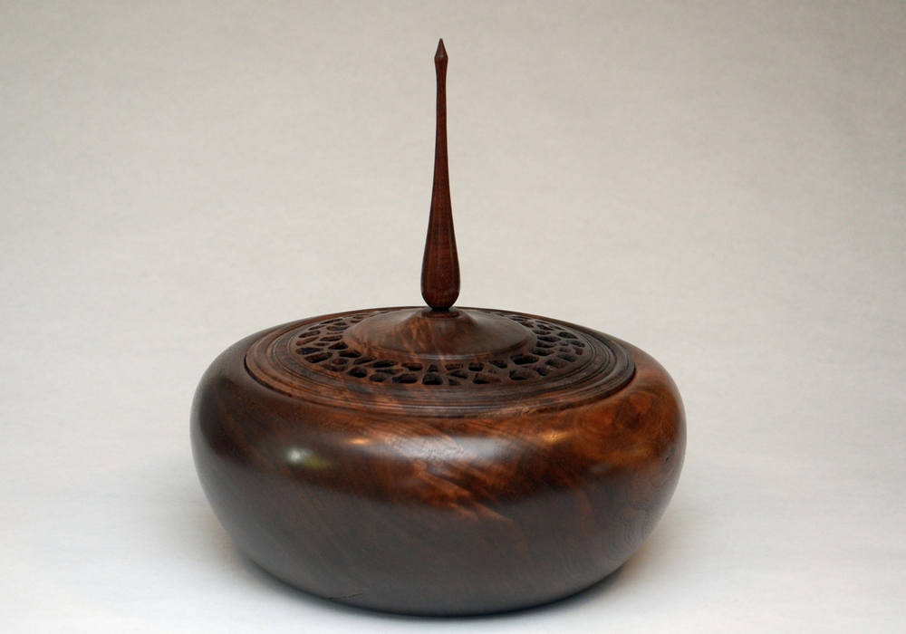 Walnut Pierced Form